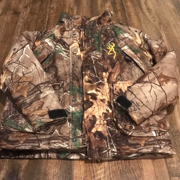 Browning Other - NWOT Browning Jr. Youth Small Puffer Camo Jacket